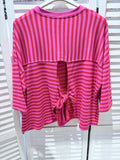 T-shirt met Strikdetail op de Rug