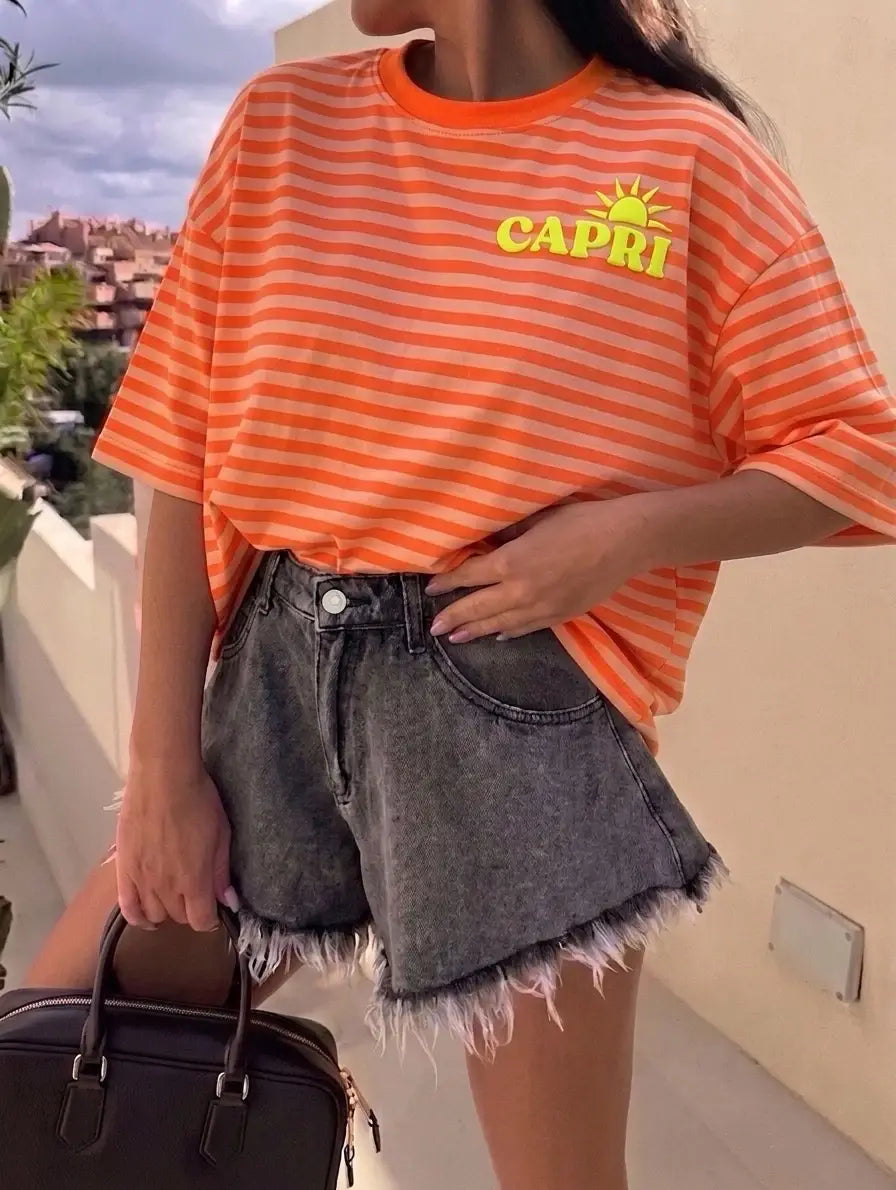Capri Stripe T-Shirt
