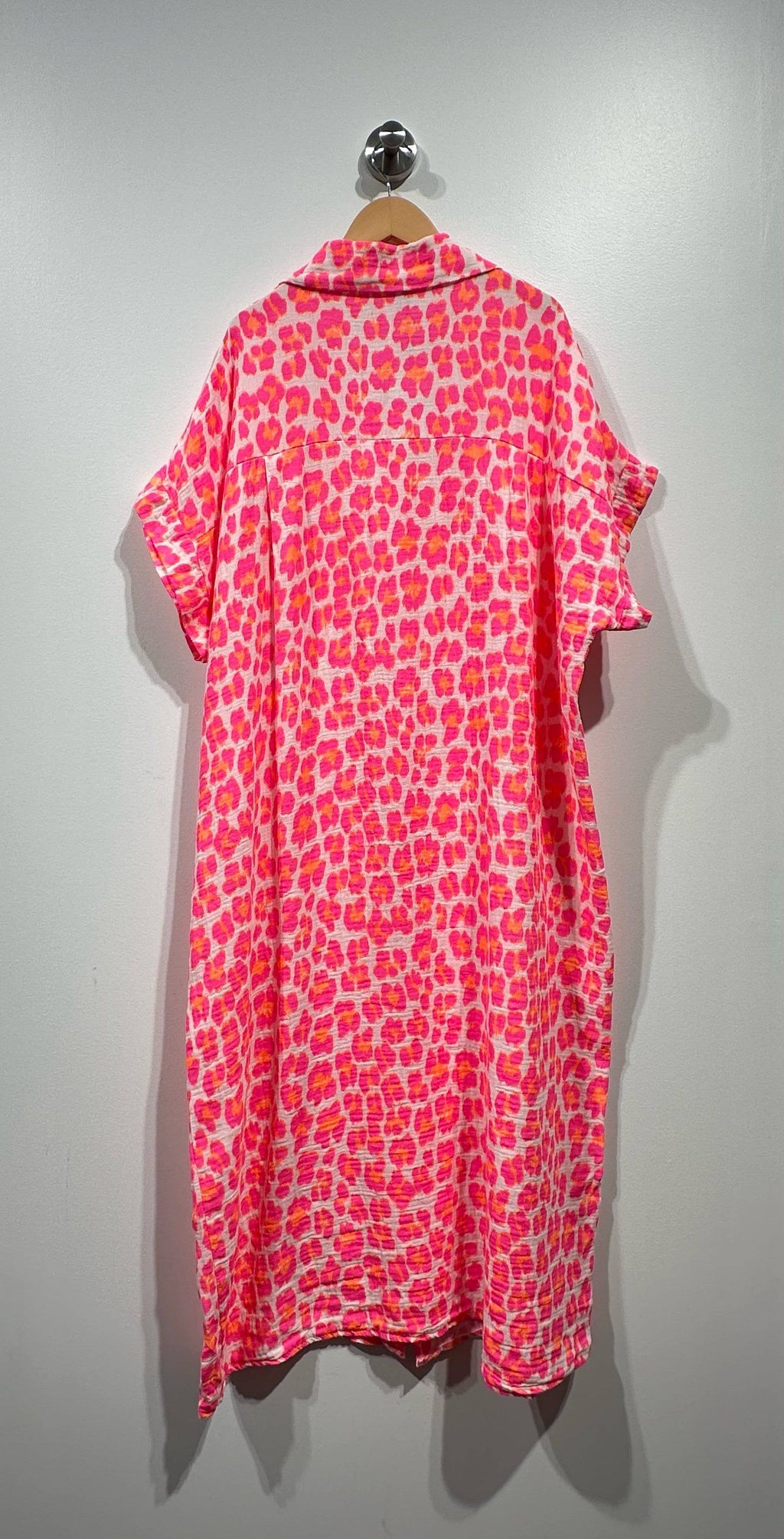Roze Luipaard Shirtjurk