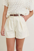 Elegante katoenen short