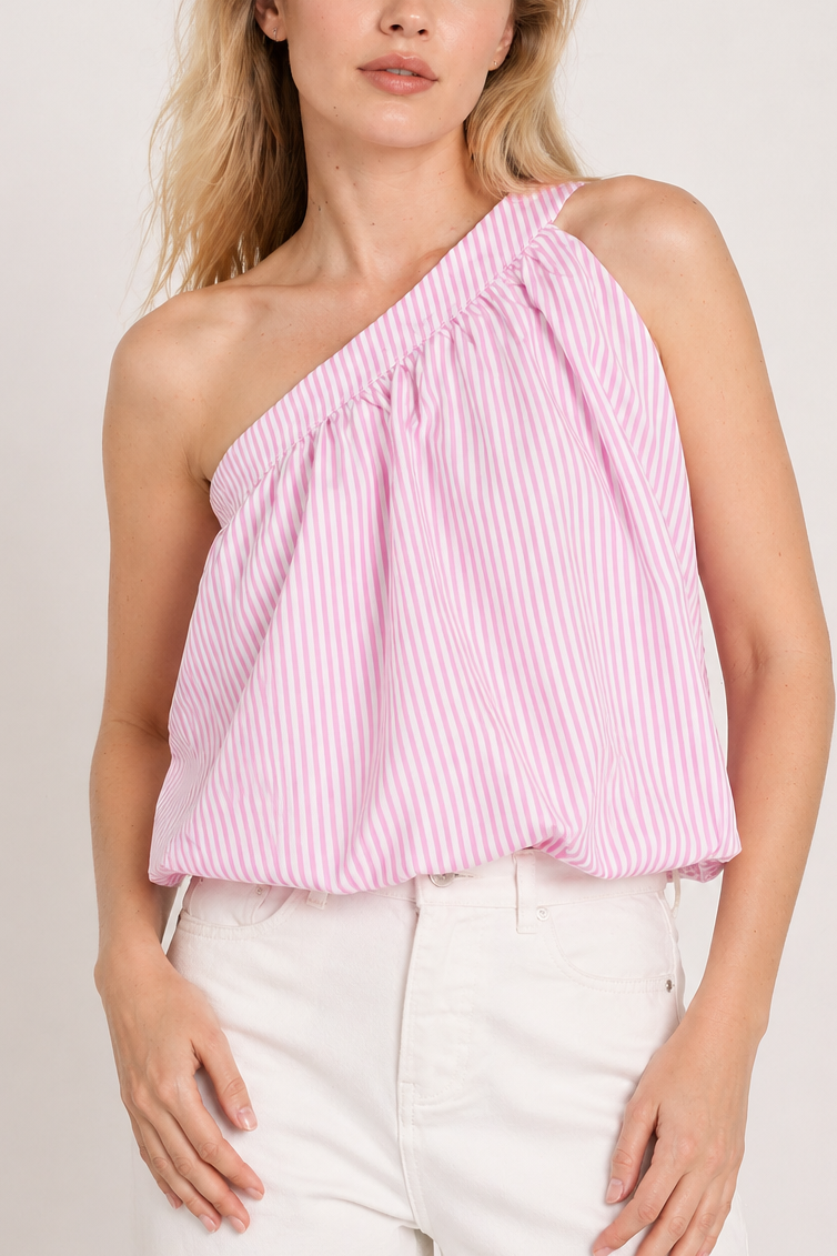 One-Shoulder Top